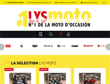 Tablet Screenshot of lys-moto.fr